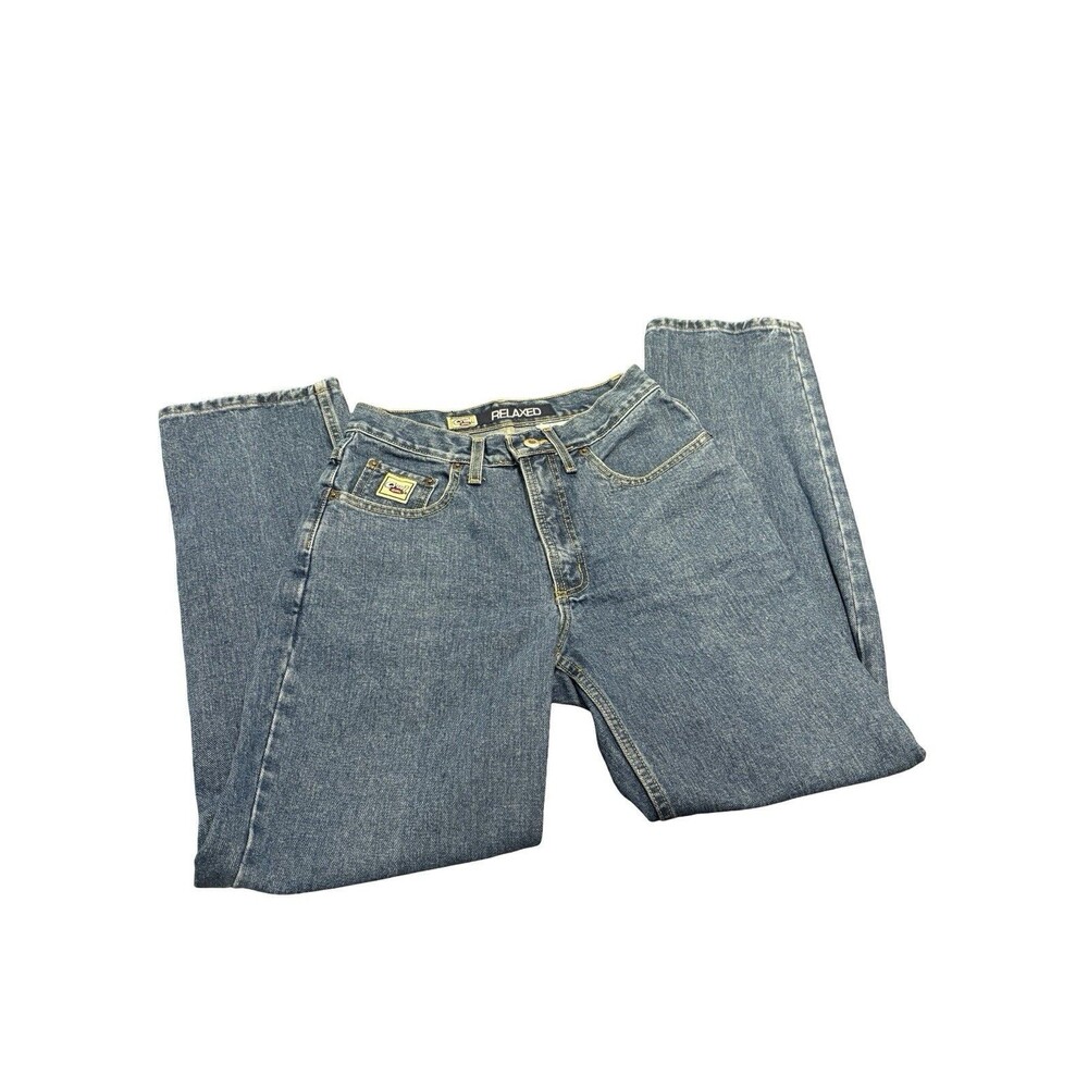 CRUEL GIRL RELAXED FIT JEANS MEDIUM WASH SIZE 5 SHORT GUC